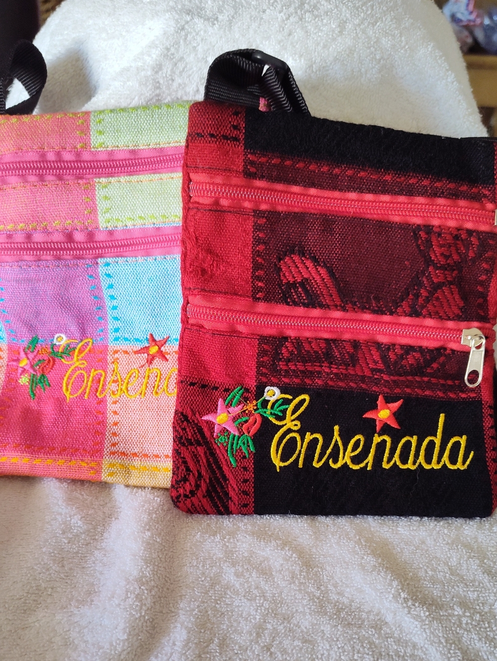 Ensenada Embroidered Crossbody Bags